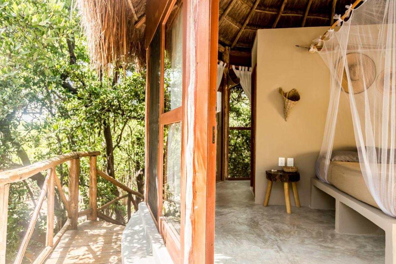 Mamasan Treehouses & Cabins Tulum Ngoại thất bức ảnh