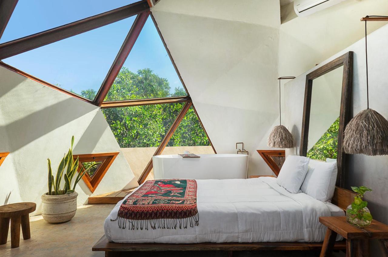 Mamasan Treehouses & Cabins Tulum Ngoại thất bức ảnh