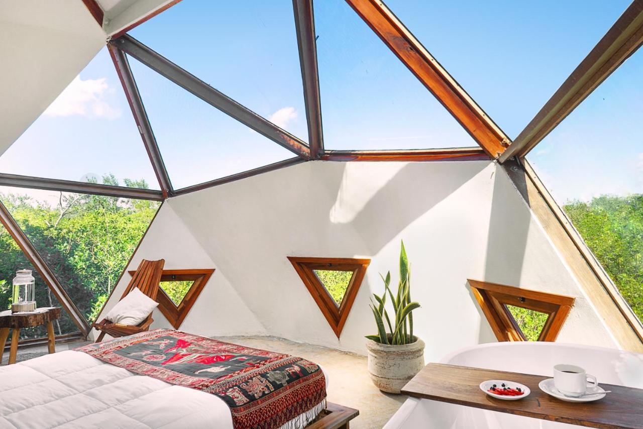 Mamasan Treehouses & Cabins Tulum Ngoại thất bức ảnh