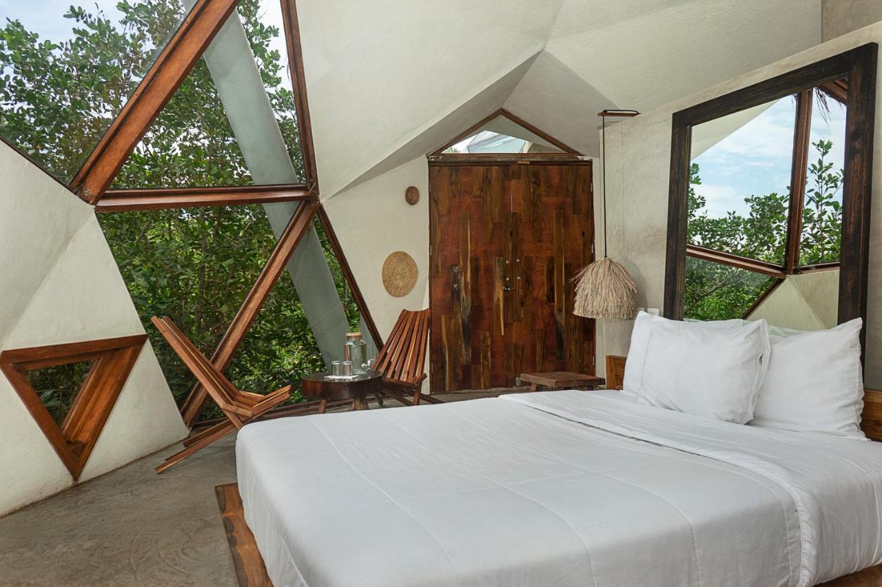 Mamasan Treehouses & Cabins Tulum Ngoại thất bức ảnh