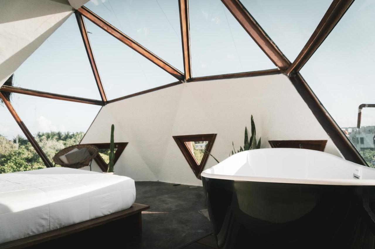 Mamasan Treehouses & Cabins Tulum Ngoại thất bức ảnh
