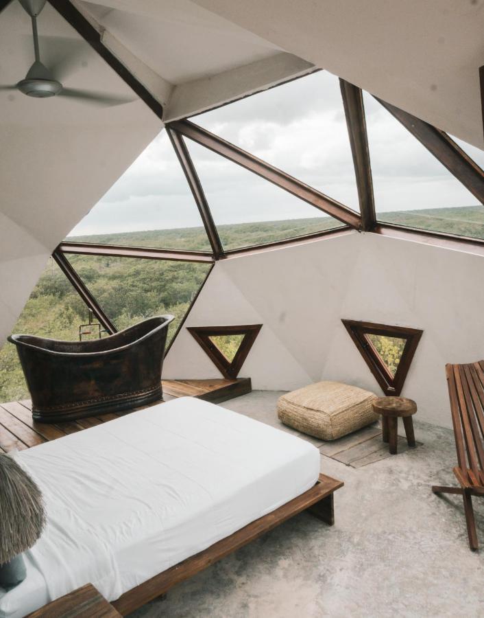Mamasan Treehouses & Cabins Tulum Ngoại thất bức ảnh