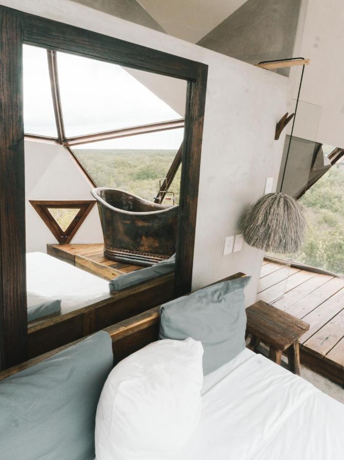 Mamasan Treehouses & Cabins Tulum Ngoại thất bức ảnh