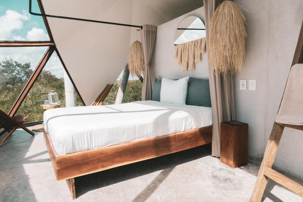 Mamasan Treehouses & Cabins Tulum Ngoại thất bức ảnh